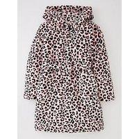 Everyday Girls Fleece Leopard Robe