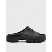 Allsaints Eclipse Flatform Sliders - Black