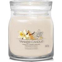 Yankee Candle Signature Collection Medium Jar Candle &Ndash; Vanilla Cr&Egrave;Me Brulee