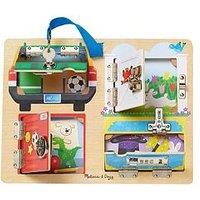 Melissa & Doug Lock And Latch Board