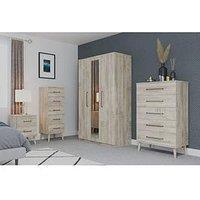 One Call Tuscany 2 Drawer Bedside