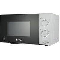 Swan 20L 700W Manual Microwave- White