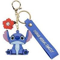 Disney Lilo And Stitch Blue And Gold 3D Keychain