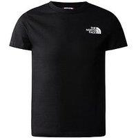 The North Face Teen Short Sleeve Simple Dome Tee - Black
