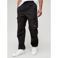 Hugo Garlo233 Regular Fit Cargo Pants - Black