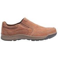 Hush Puppies Jasper Casual Slip On Shoes - Light Brown