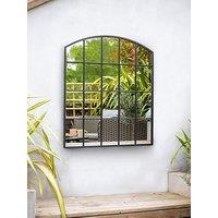 La Hacienda Industrial Black Arch Mirror
