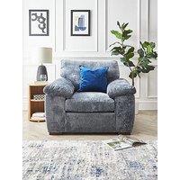 Very Home Salerno Chair - Blue Grey - Fsc Certified