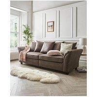 Very Home Dury Leather Look 4 Seater Sofa - Fsc Certified