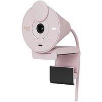 Logitech Brio 300 Full Hd Webcam-Rose