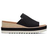 Toms Diana Canvas Mule - Black