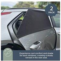 Dreambaby Car Window Mesh Socks - 2 Pack - Black