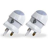 Dreambaby Auto-Sensor Led Swivel Night Lights - 2 Pack