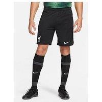 Nike Liverpool Mens 23/24 Away Stadium Shorts - Black