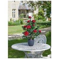 Smart Garden 60Cm Ruby Red Faux Rose Plant