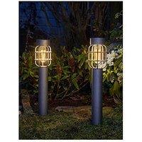 Smart Solar Anglia 365 Solar Stake Light Pair