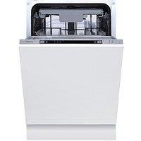 Hisense Hv523E15Uk Slimline Fully Integrated 30-Minute Quick Wash, 10 Place Dishwasher