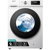 Hisense 3 Series Wfqa9014Evjm 9Kg, 1400Rpm Spin Washing Machine - White