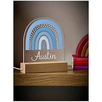 Love Abode Personalised Rainbow Led Night Light