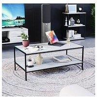 Vida Designs Brooklyn Coffee Table - Grey Oak