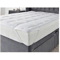 Everyday Essentials Hollowfibre Mattress Topper - White