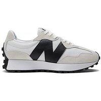 New Balance 327 Trainers - White/Black