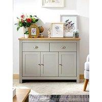 Gfw Lancaster 3 Door, 2 Drawer Sideboard - Grey
