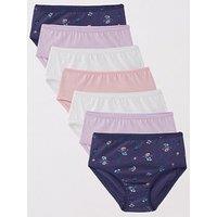 Everyday Girls 7 Pack Floral Briefs
