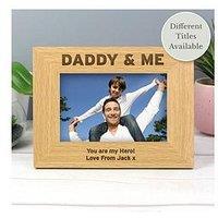 The Personalised Memento Company Personalised Wooden Photo Frame