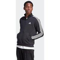 Adidas Sportswear Mens Essentials Sweatshirt - Black