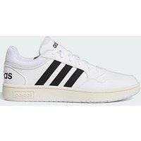 Adidas Sportswear Mens Hoops 3.0 Trainers - White/Black