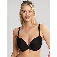 Cleo By Panache Faith Moulded Plunge Bra - Black