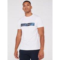 Hackett Sport Logo T-Shirt - White