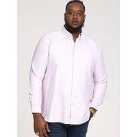 D555 Richard Basic Oxford Long Sleeve Shirt -Pink