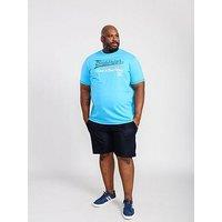 D555 Rushden Superior Printed T-Shirt - Blue