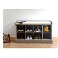 Gfw Kempton Shoe Bench - Grey