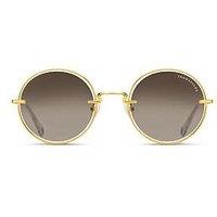 Thomas Sabo Romy Gold Round Sunglasses