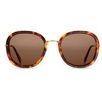 Thomas Sabo Mia Brown Oversized Sunglasses