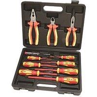 Hilka Tools 11 Pce Vde Screwdriver & Pliers Set