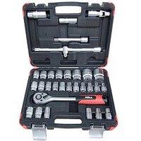 Hilka 32 Pce 1/2" Drive Socket Set Metric
