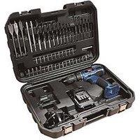 Hilka 18V Li-Ion Cordless Drill/Driver With 50 Accessories