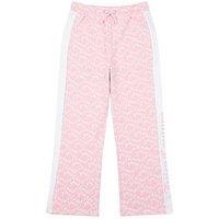 Juicy Couture Girls All Over Print Loose Jogger - Light Pink