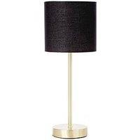 Everyday Langley Table Lamp - Black/Brass
