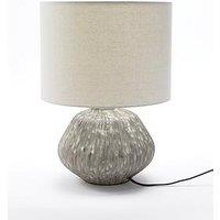 Very Home Scratch Ceramic Table Lamp