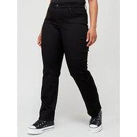 Levi'S Plus 314T Shaping Straight Jeans (Plus Size) - Soft Black 2