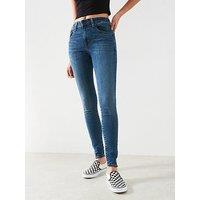 Levi'S 721 High-Waisted Skinny Jeans - Blue Wave Dark