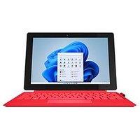 Geo Geopad 110 2-In-1 Laptop - 10.1In, Intel Celeron N4020, 4Gb Ram 128Gb Ssd, Detachable Keyboard - Strawberry