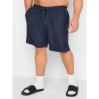 Badrhino Plain Swim Shorts - Navy