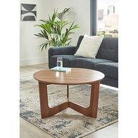 Very Home Marcel Round Coffee Table - Walnut