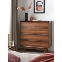 Very Home Marcel 2 + 3 Drawer Chest - Walnut
